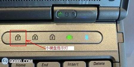 筆記本鍵盤字母變數字的解決方法 筆記本字母數字切換方法(實用圖解)